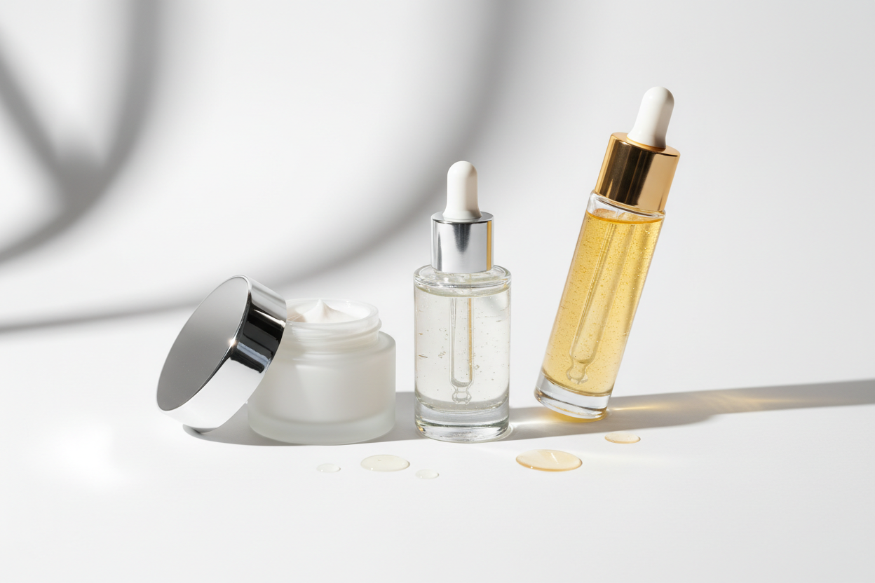 A beginners guide to serums, moisturizers, and oils